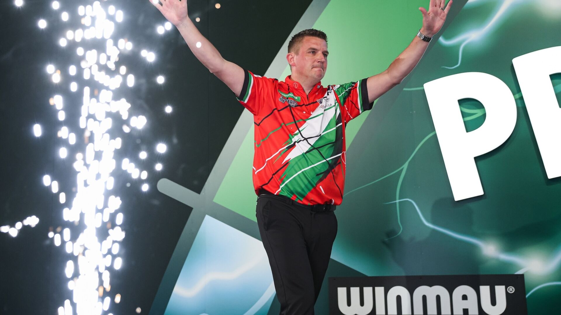 Photos taken during the 2026 Paddy Power World Darts Championship at Alexandra Palace, London.